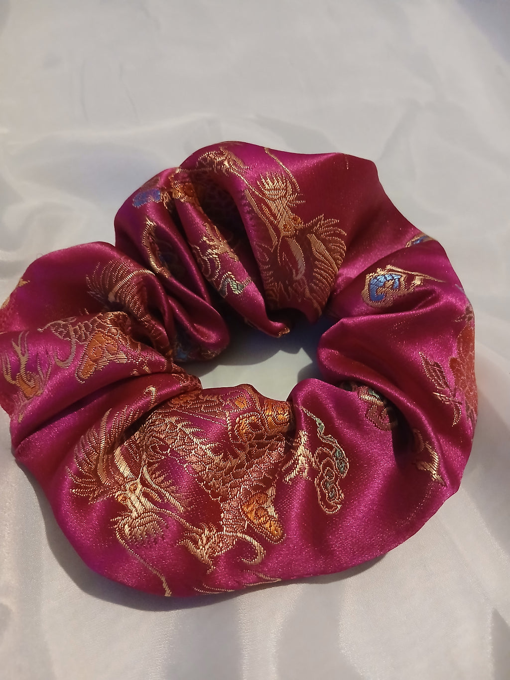 Dragon design scrunchie