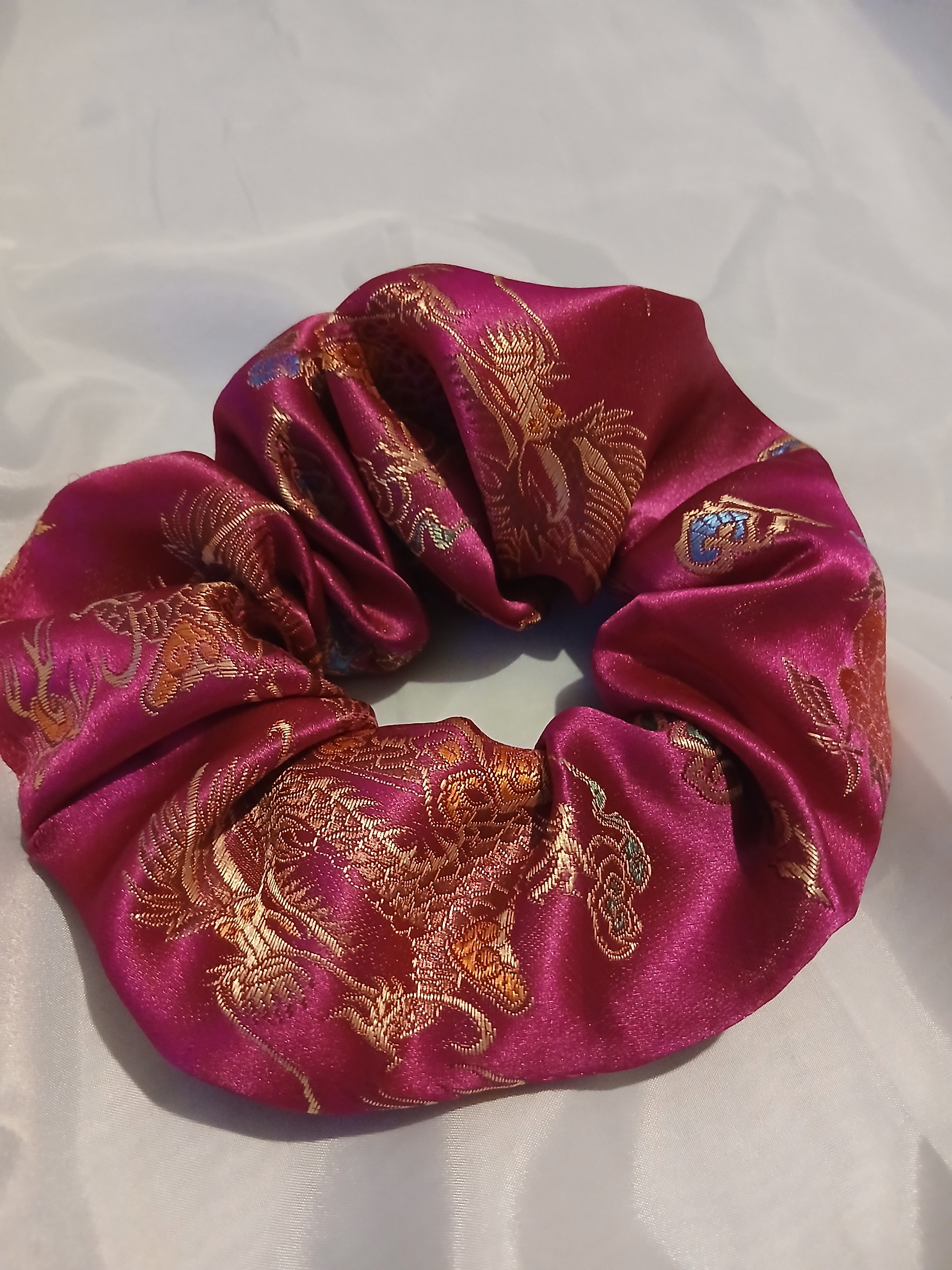 Dragon design scrunchie