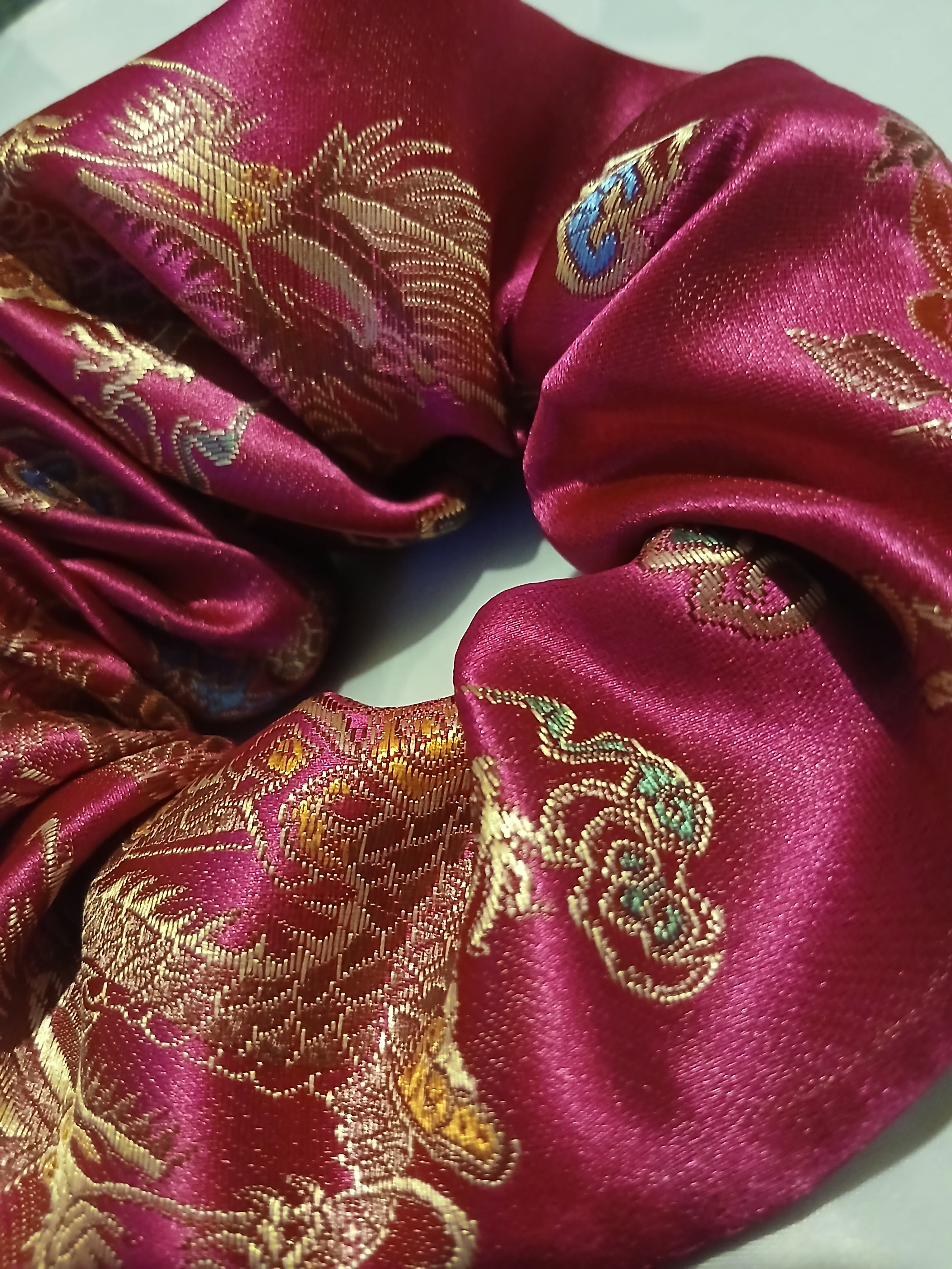 Dragon design scrunchie